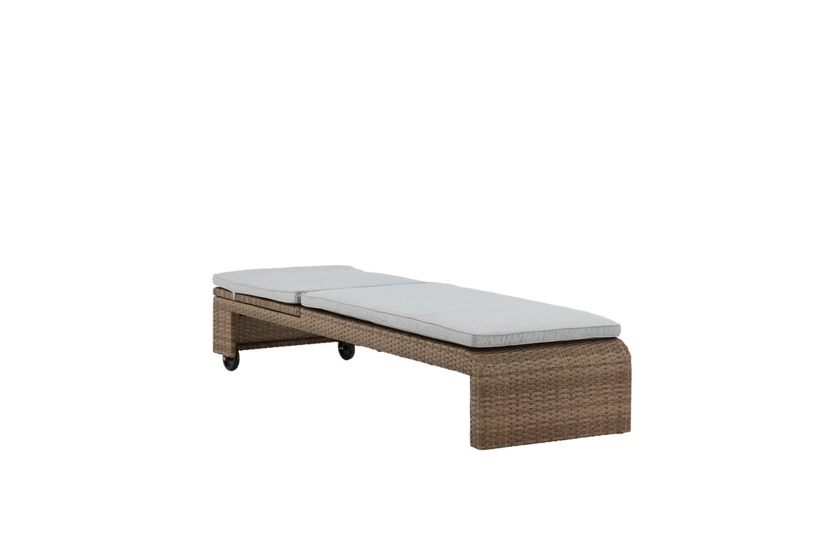 Garten Sonnenliege Irina - aus Rattan