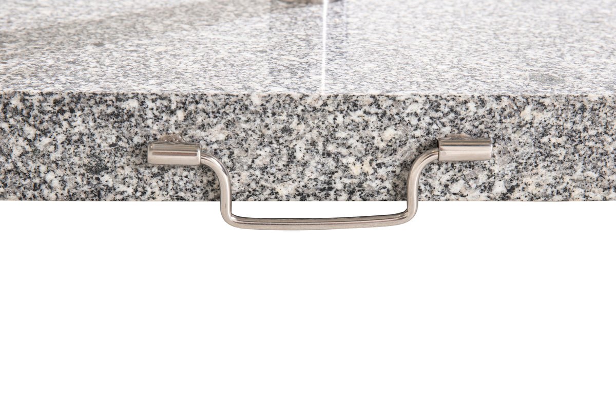 Tuinparasolvoet Mauritius - van graniet in 3 kleuren