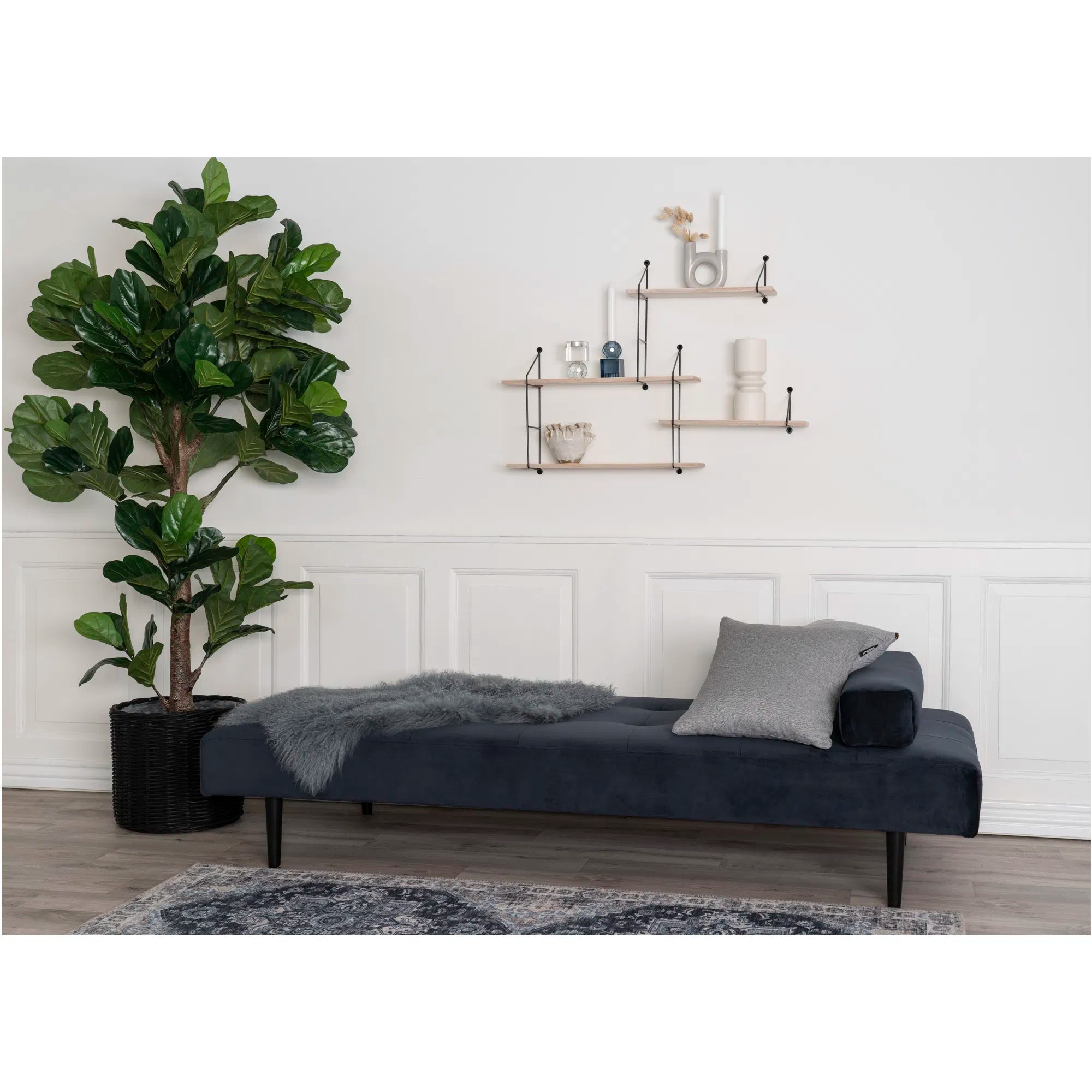 Plante artificielle Fiddle Leaf Tree – taille XL de 190 cm avec un aspect naturel de jungle