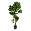Kunstplant Fiddle Leaf Tree – 190 cm XL-formaat met natuurlijke jungle-look