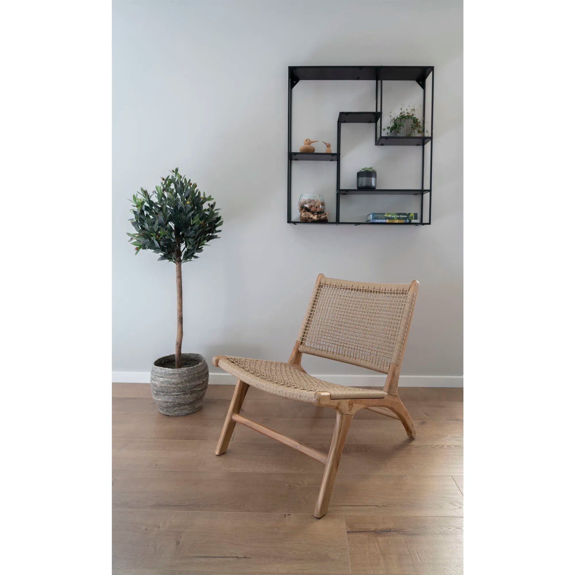 Kunstpflanze Olijfboom – 120 cm mediterrane elegantie voor binnen & buiten