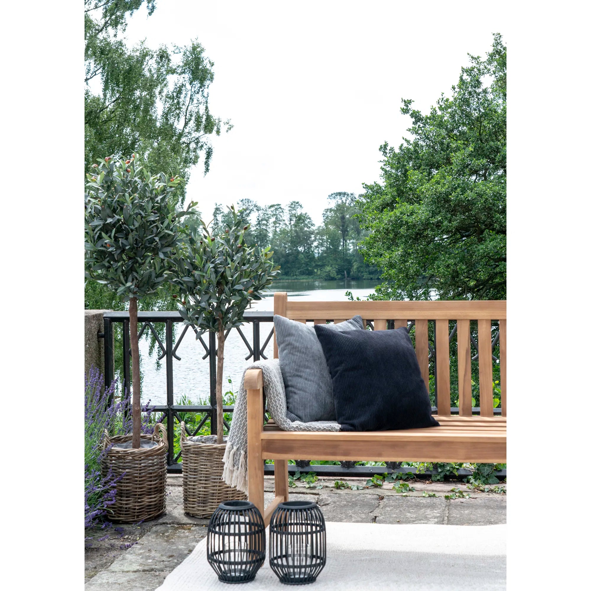 Plante artificielle olivier – 150 cm, point fort méditerranéen pour votre domicile