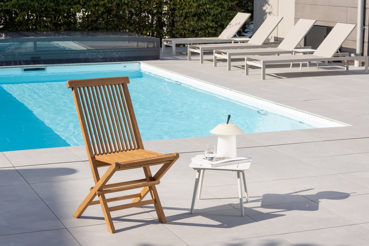 2-delige set - Tuinstoel Nairobi van teakhout