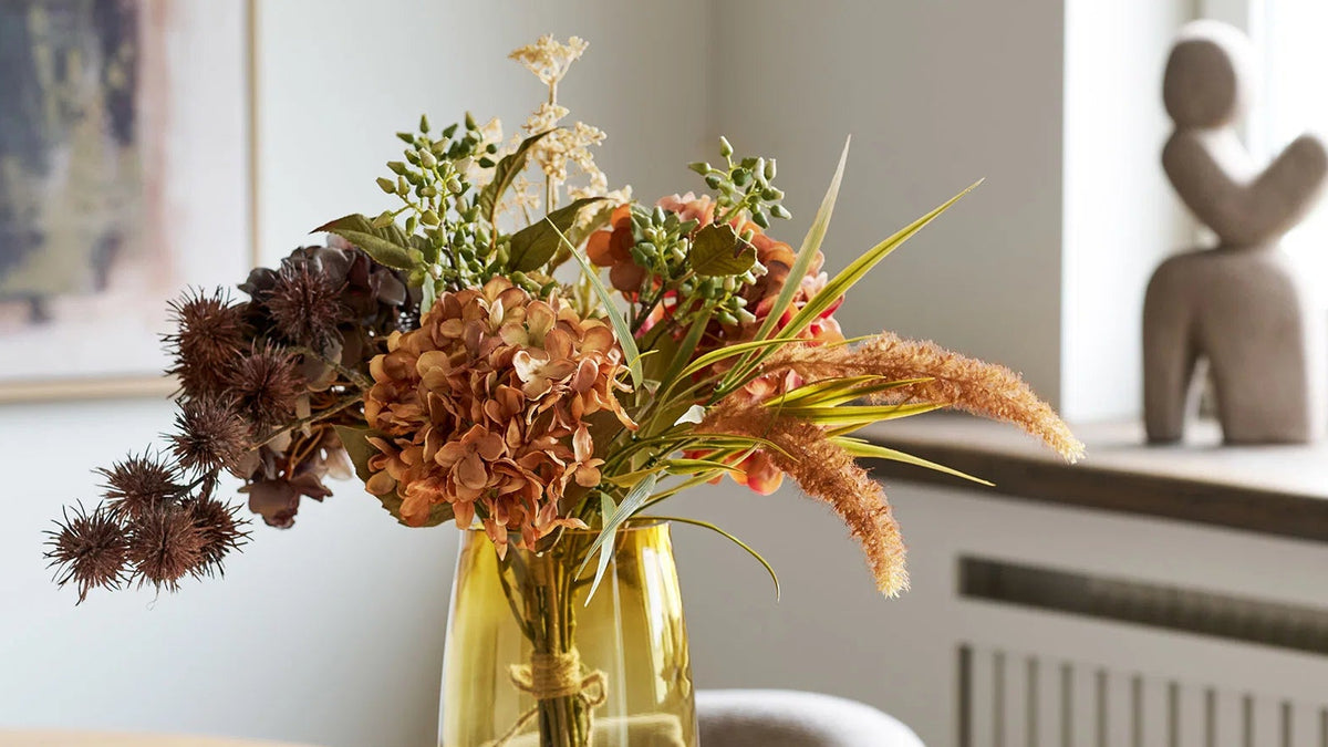 Kunstbloemen Autumn - Boeket in herfstige kleuren