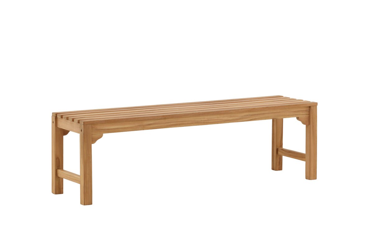 Outdoor zitbank "Fashion" – van hoogwaardig teakhout