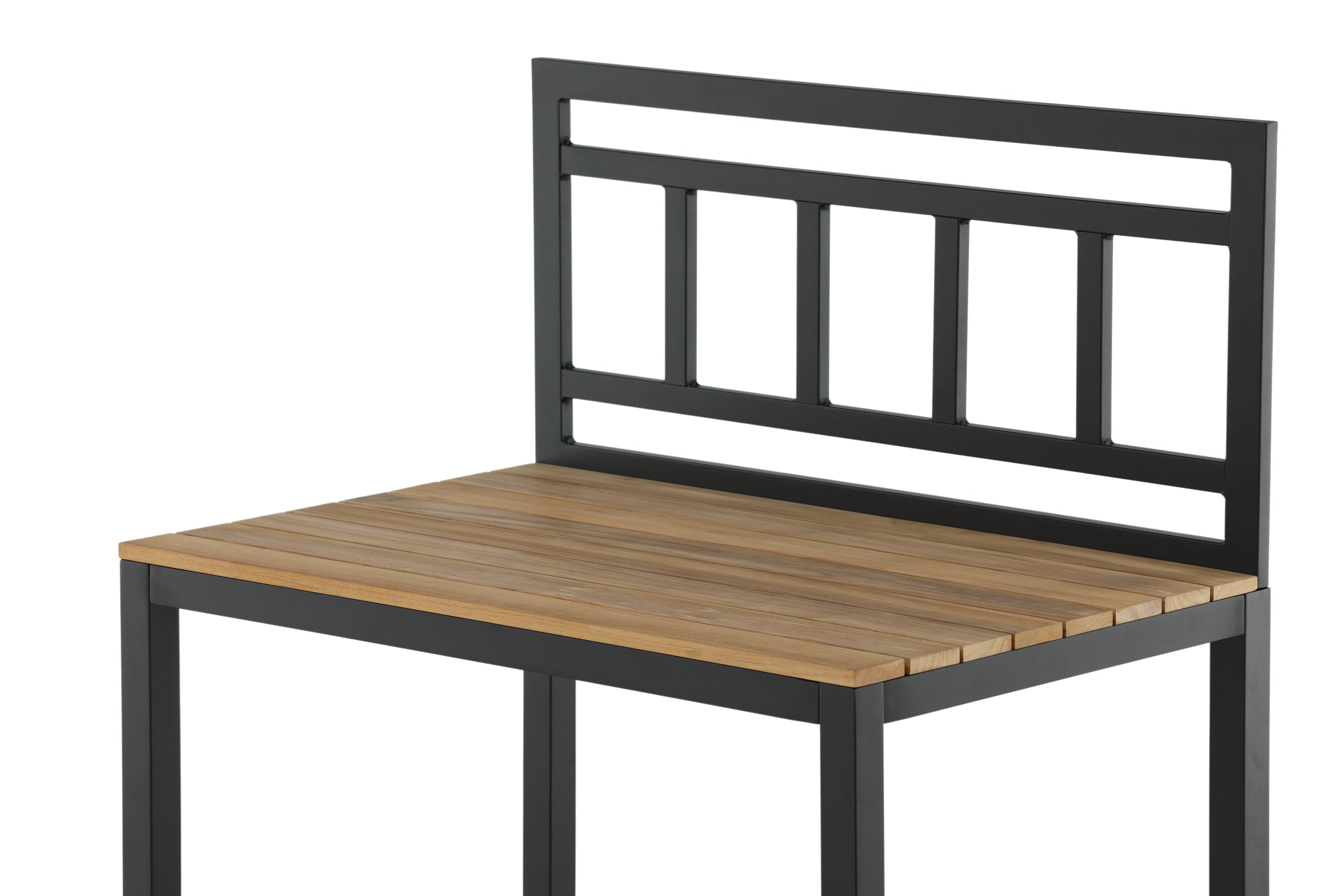 Opbergtabel Jana – Outdoor-keukenmodule met werkblad van teakhout