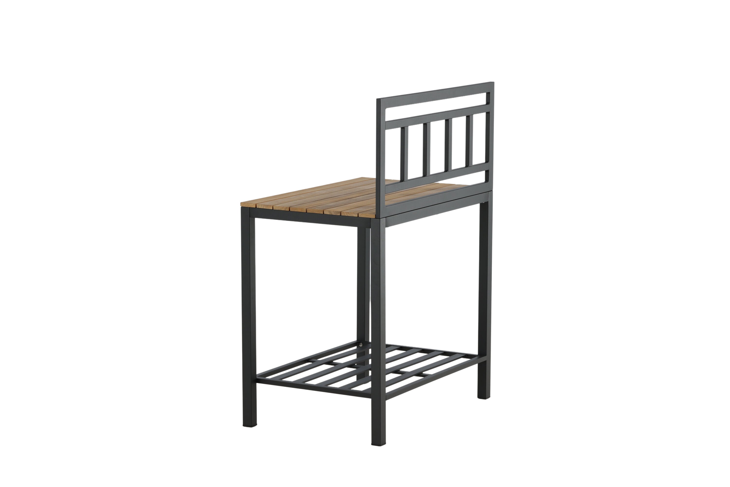 Opbergtabel Jana – Outdoor-keukenmodule met werkblad van teakhout