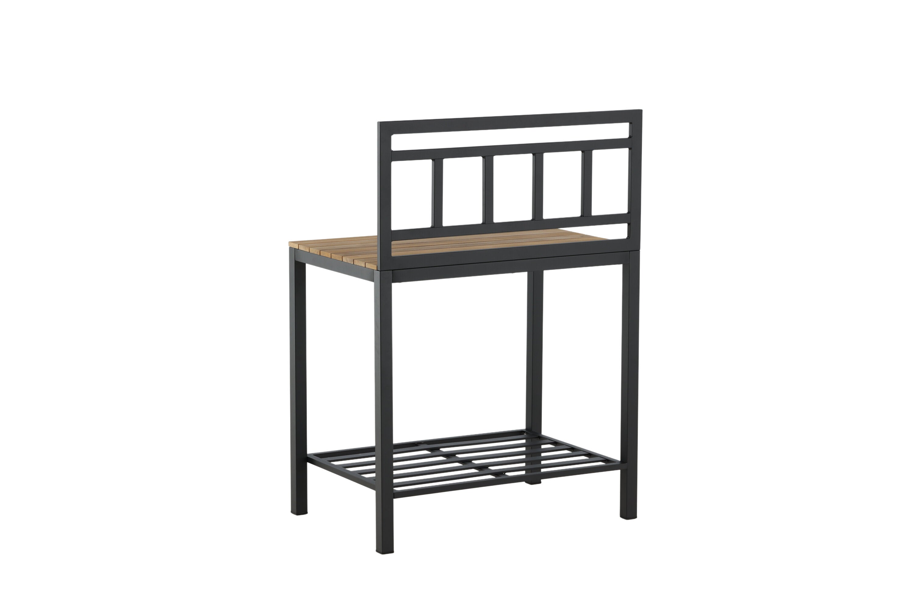 Opbergtabel Jana – Outdoor-keukenmodule met werkblad van teakhout