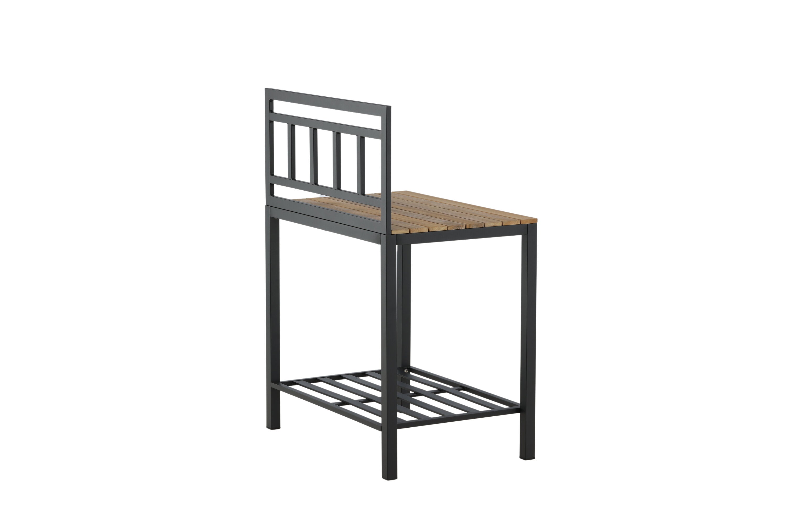 Opbergtabel Jana – Outdoor-keukenmodule met werkblad van teakhout