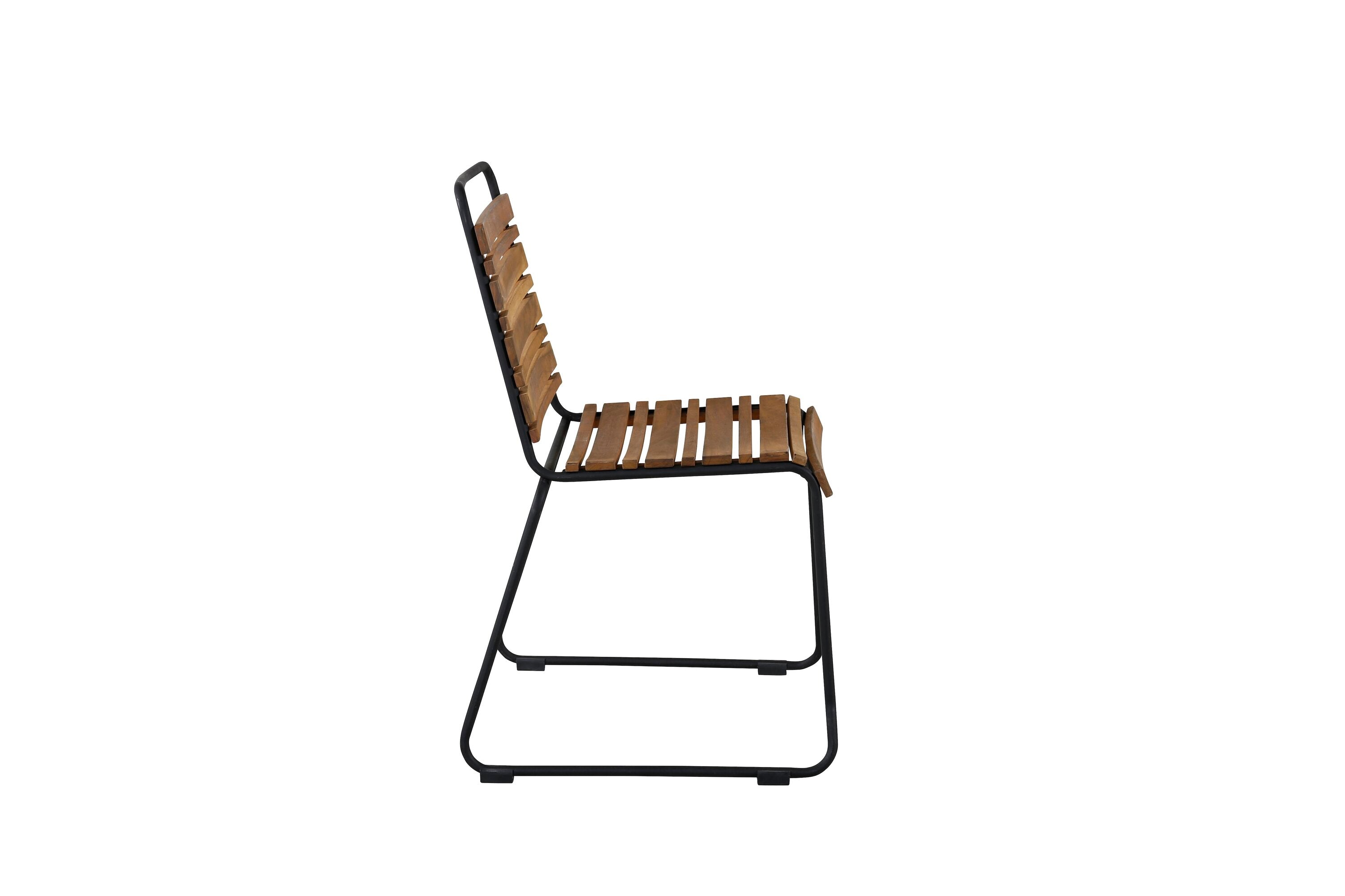 2-delige set - Tuinstoel Bali van Acacia/Metaal