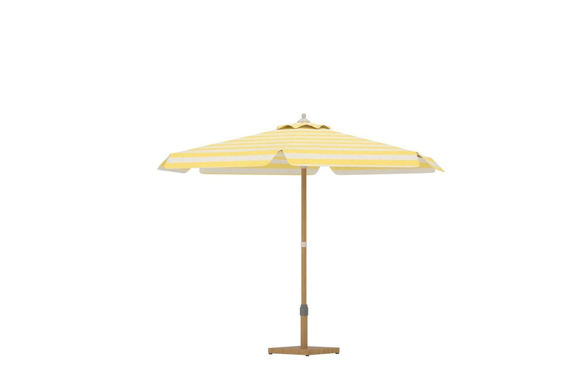 Parasol Tivaro – Met stalen frame en gestreept parasoldoek