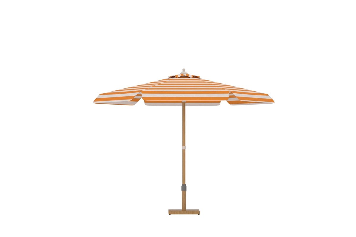Parasol Tivaro – Met stalen frame en gestreept parasoldoek