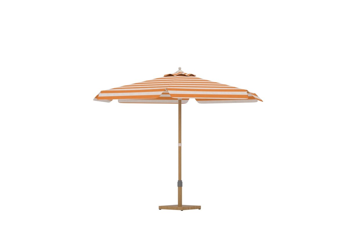 Parasol Tivaro – Met stalen frame en gestreept parasoldoek