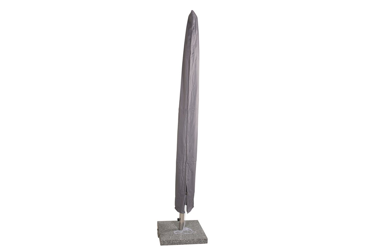 Housse de protection pour parasol Lea - 225cm en polyester gris