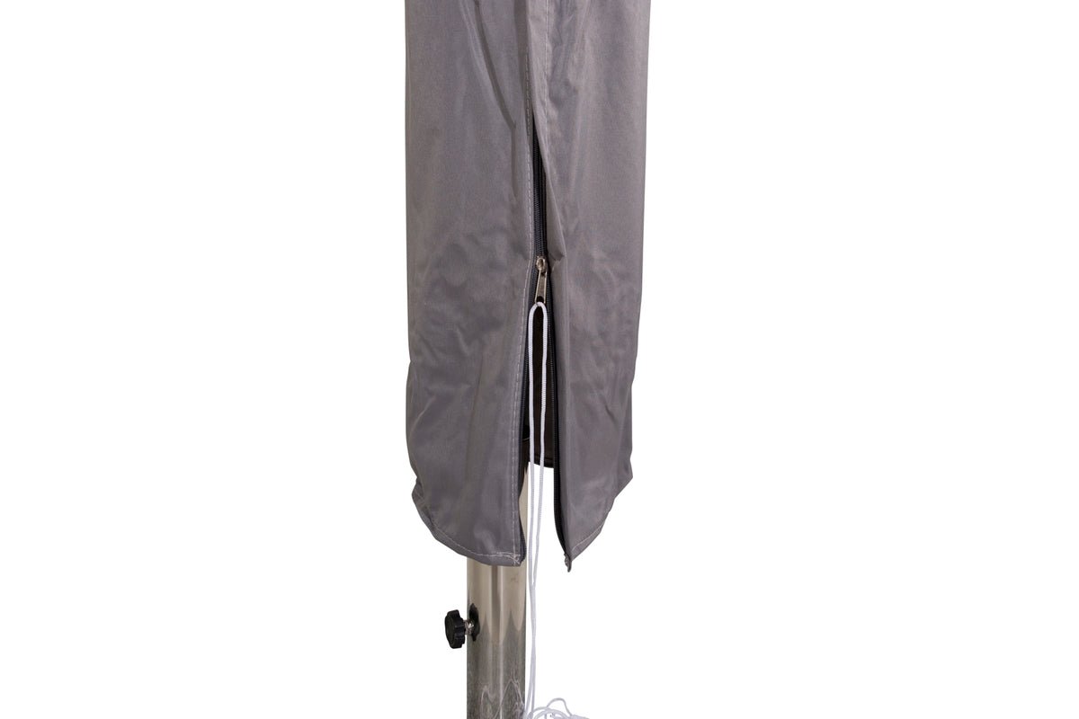 Housse de protection pour parasol Lea - 225cm en polyester gris