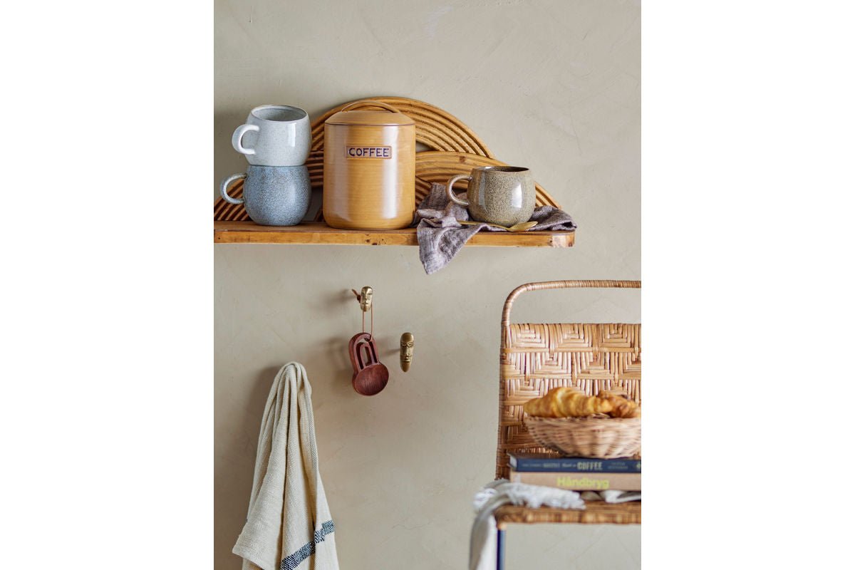 Becher Noiré - fabriqué en grès / lot de 3