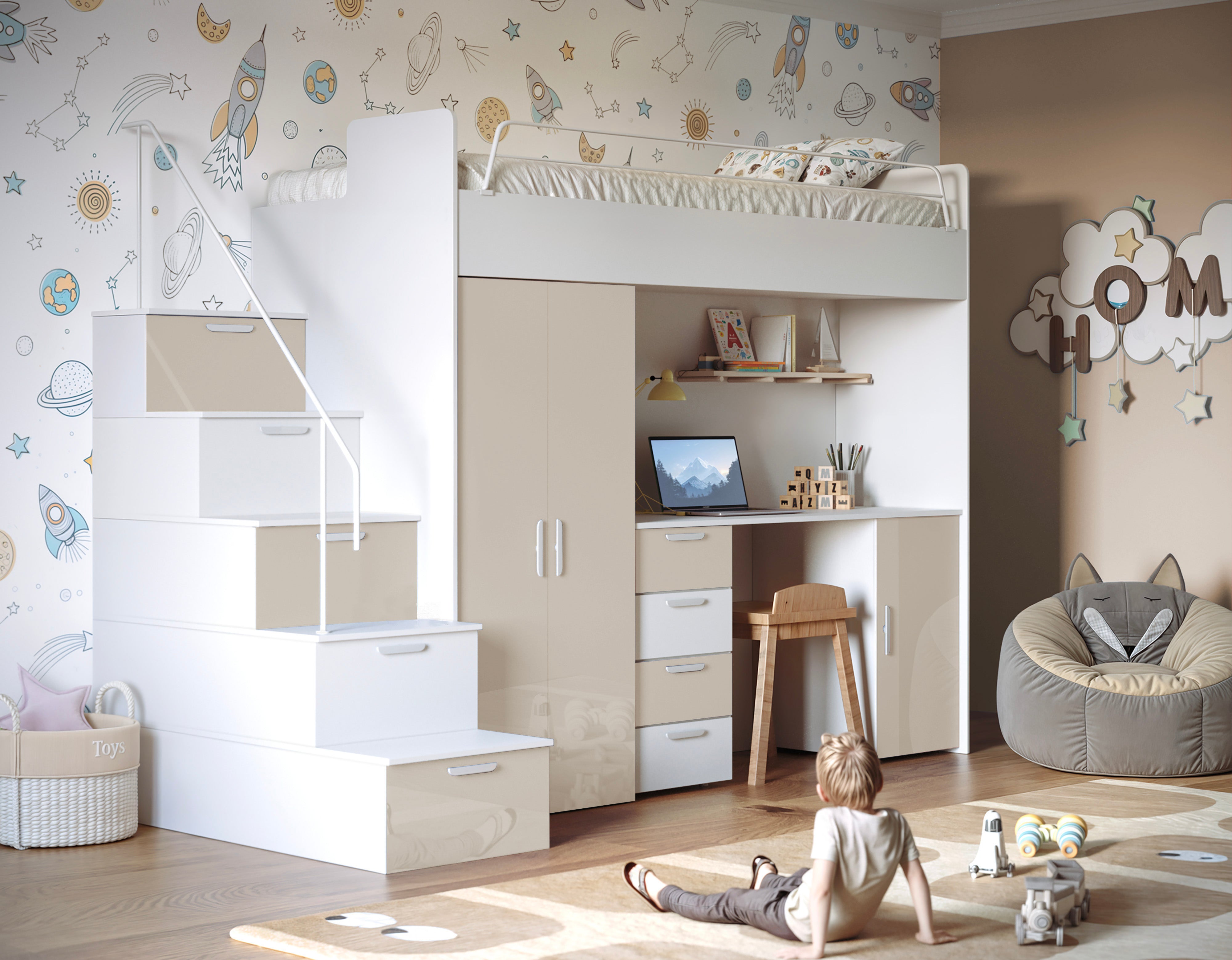 Lit surélevé Dream pour enfants