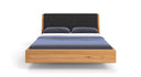 Lit design Cassian en Chêne massif avec effet de lévitation