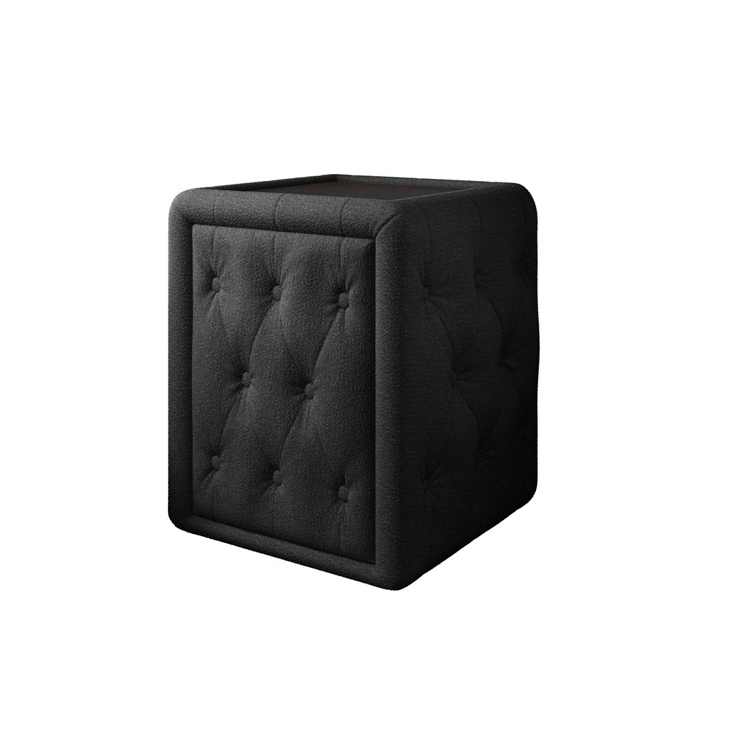 Table de nuit design Josy en Bouclé