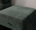 Designer Nachttisch Amy in Cord