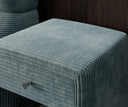 Designer Nachttisch Amy in Cord