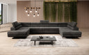 Designer Sofa Taormina met slaap- en klapfunctie in corduroy