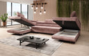 Designer Sofa Taormina met slaap- en klapfunctie in corduroy