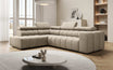 Canapé designer Aurora L avec fonction couchage électrique