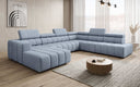Canapé designer Aurora Maxi avec extension de siège électrique