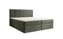 Boxspringbett Aurelia Bouclé mit Stauraum