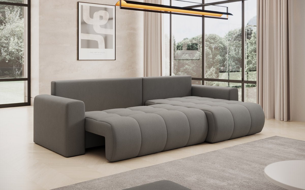 Canapé designer Venezia avec fonction couchage et espace de rangement