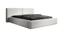 Designer gestoffeerd bed Ophelia in bouclé met opbergruimte