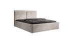 Designer gestoffeerd bed Elara in corduroy met opbergruimte