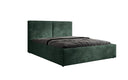 Designer gestoffeerd bed Elara in corduroy met opbergruimte