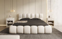 Designer Polsterbett Boston Stof met opbergruimte