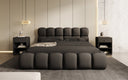 Designer Polsterbett Boston Stof met opbergruimte