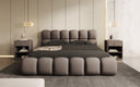 Designer Polsterbett Boston Stof met opbergruimte