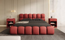 Designer Polsterbett Boston Stof met opbergruimte