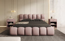 Designer Polsterbett Boston Stof met opbergruimte