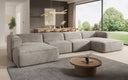 Designer Sofa Comfy U in Fluweel