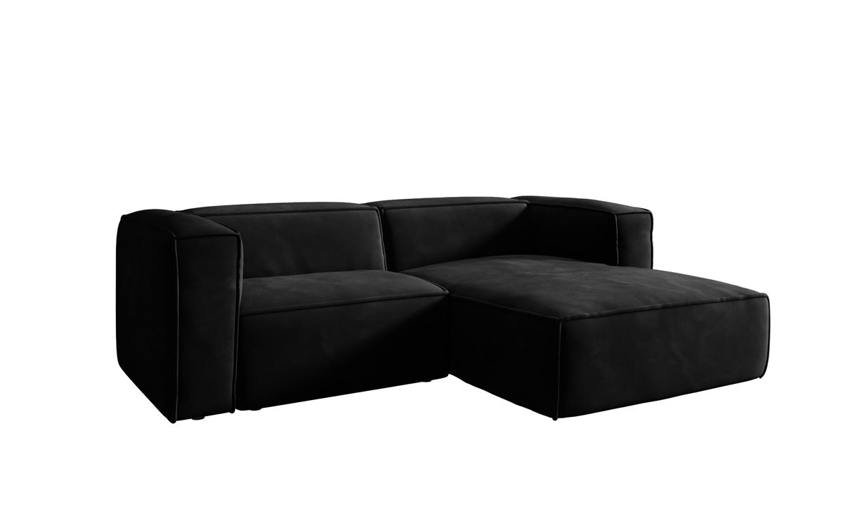 Designer Sofa Comfy L Mini in Fluweel