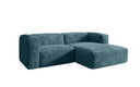 Designer hoekbank Comfy Mini in Ribstof