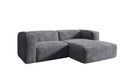 Designer hoekbank Comfy Mini in Ribstof