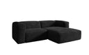 Designer hoekbank Comfy Mini in Ribstof