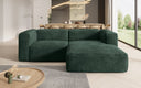 Designer hoekbank Comfy Mini in Ribstof