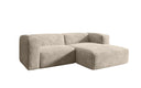 Designer hoekbank Comfy Mini in Ribstof