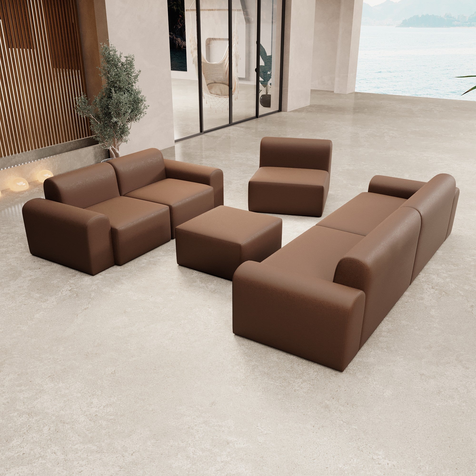 Ensemble de salon modulaire pour jardin "Relax Set"
