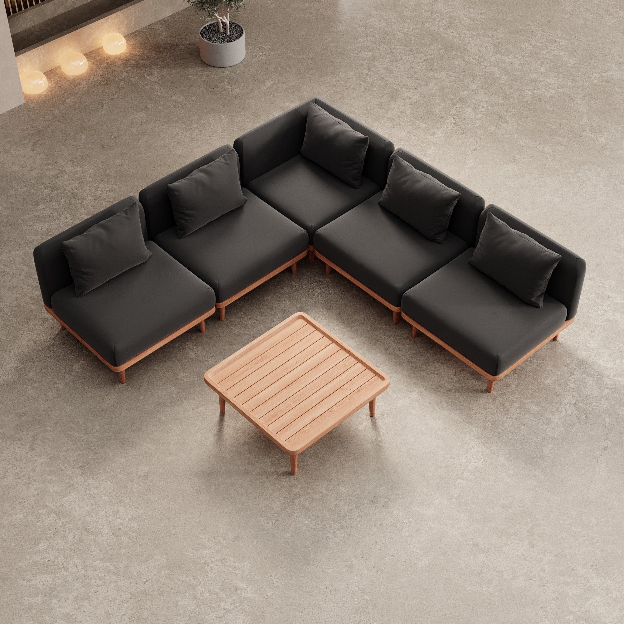 Groupe de modules Eck Nouri III – Collection Aevora™