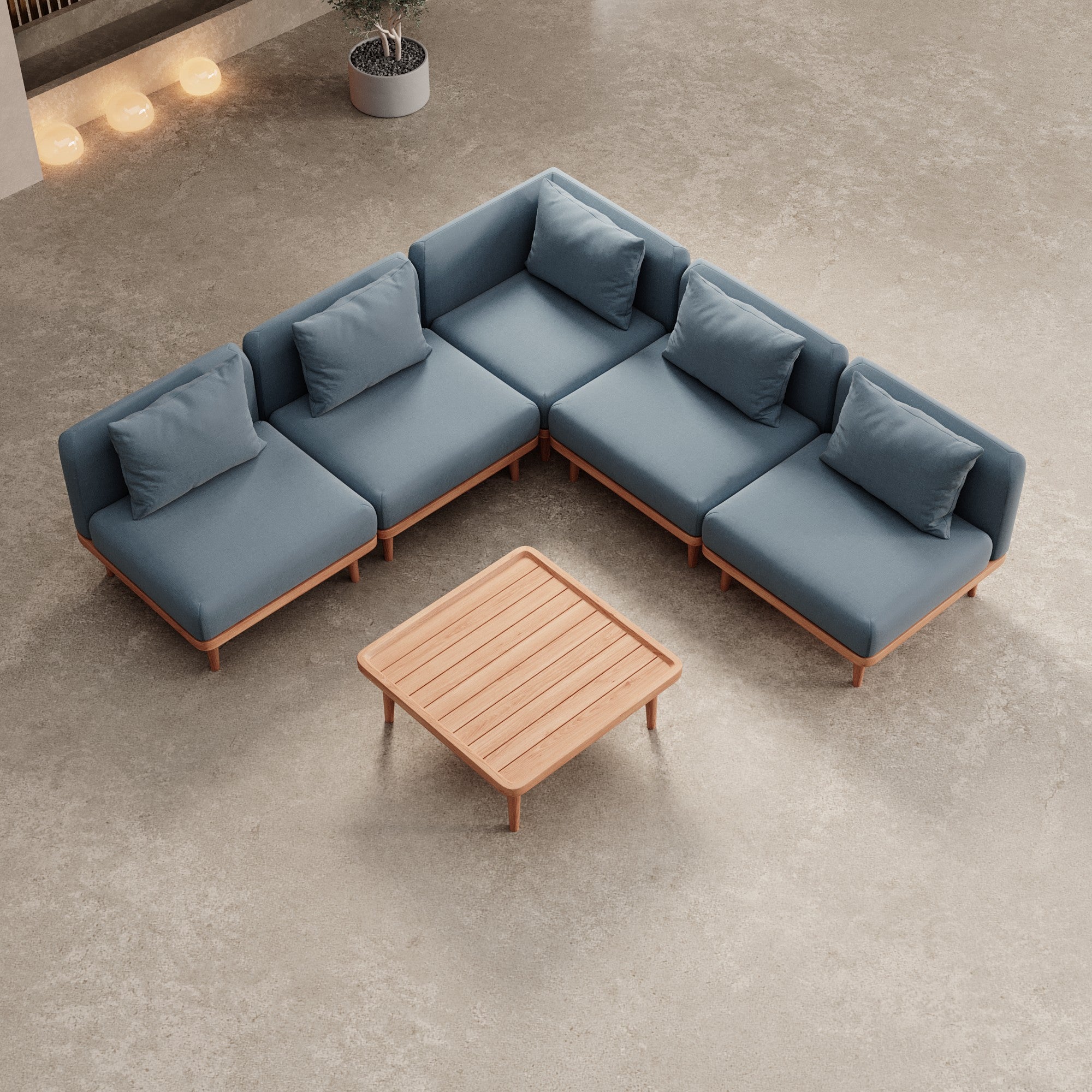 Groupe de modules Eck Nouri III – Collection Aevora™