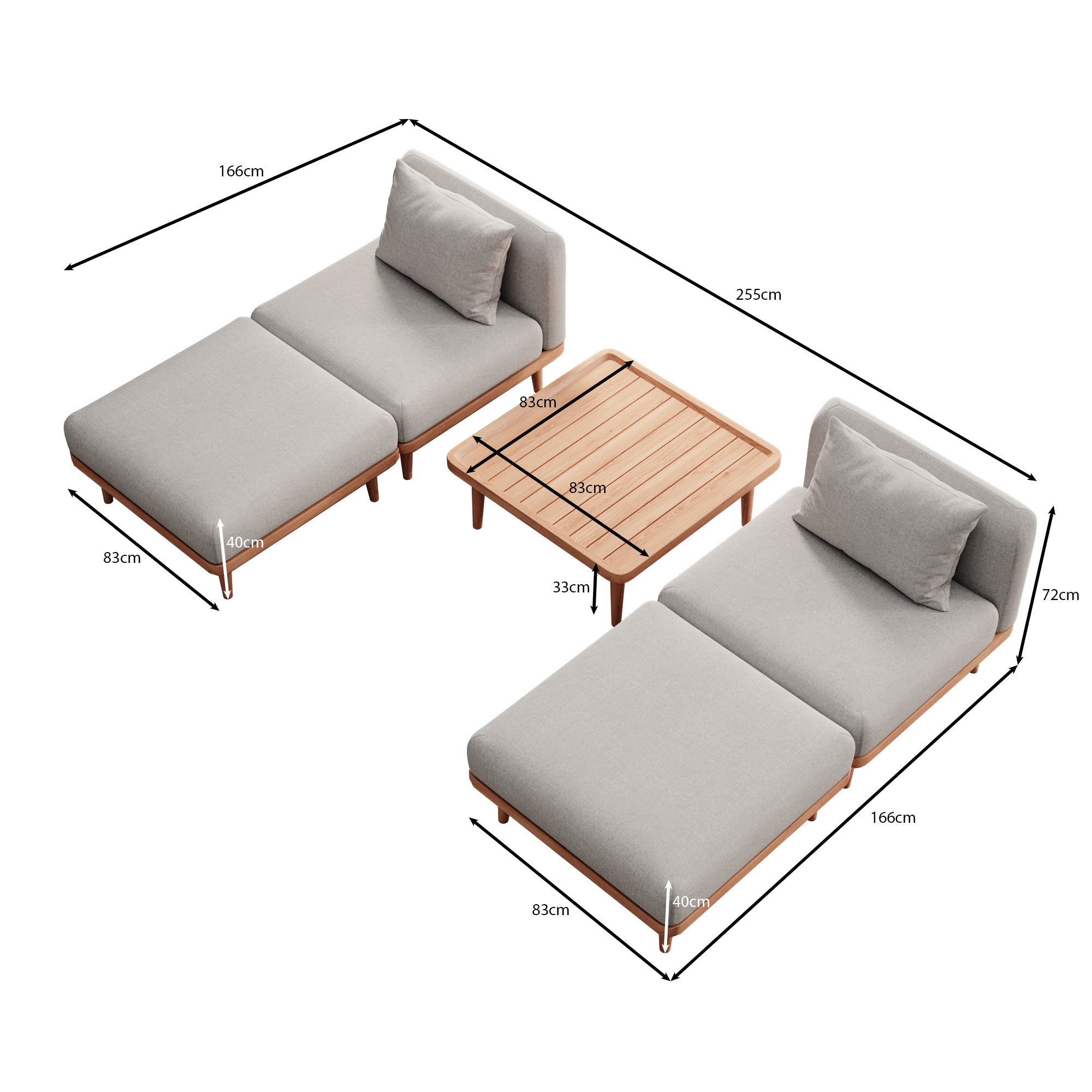 Groupe de relaxation Nouri I – Collection Aevora™